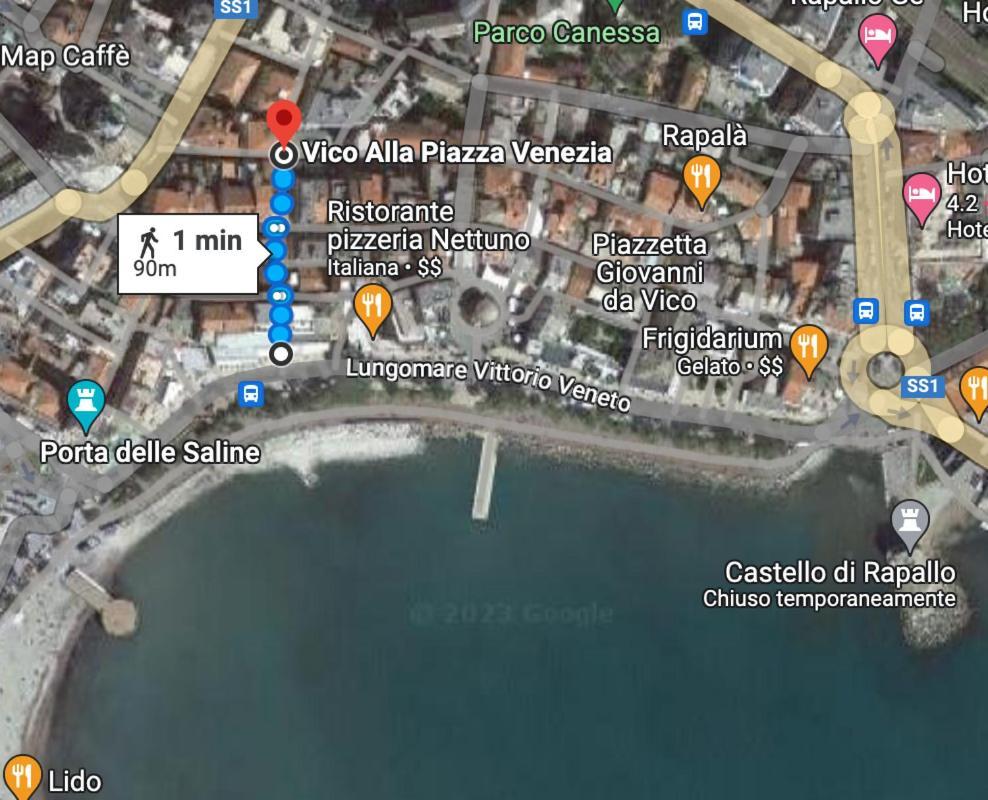 Casa Nandina In Centro Apartamento Rapallo Exterior foto